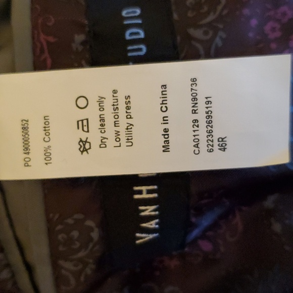 Men's Velvet Jacket - Picture 6 of 7